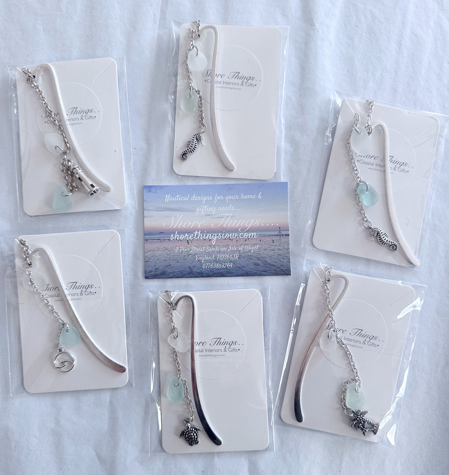 Sea Glass Bookmark