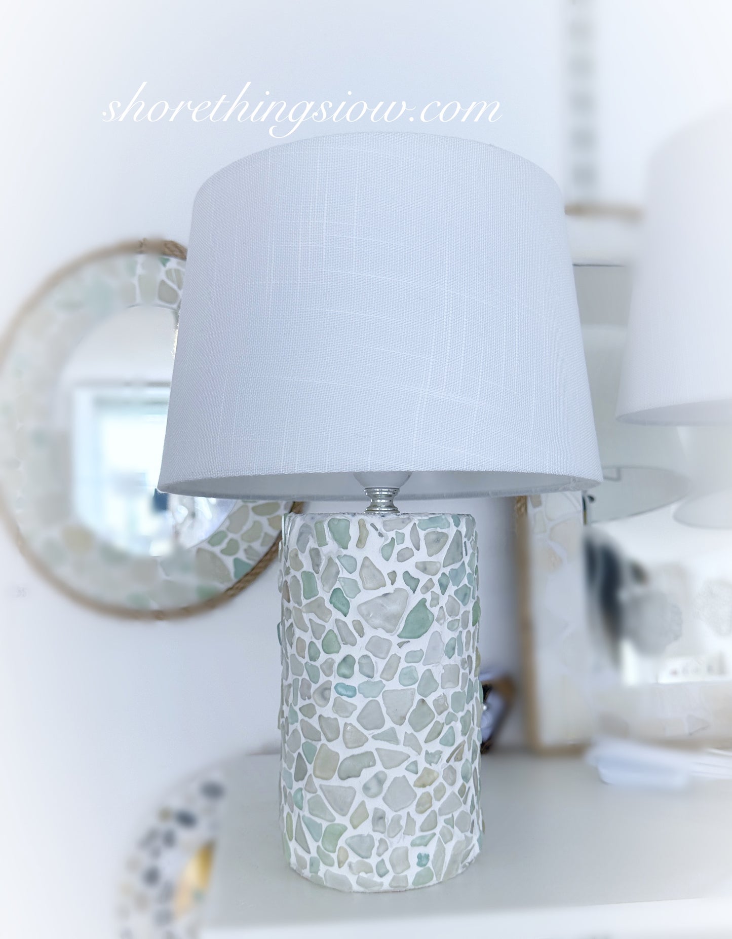 Sea Glass Table Lamp