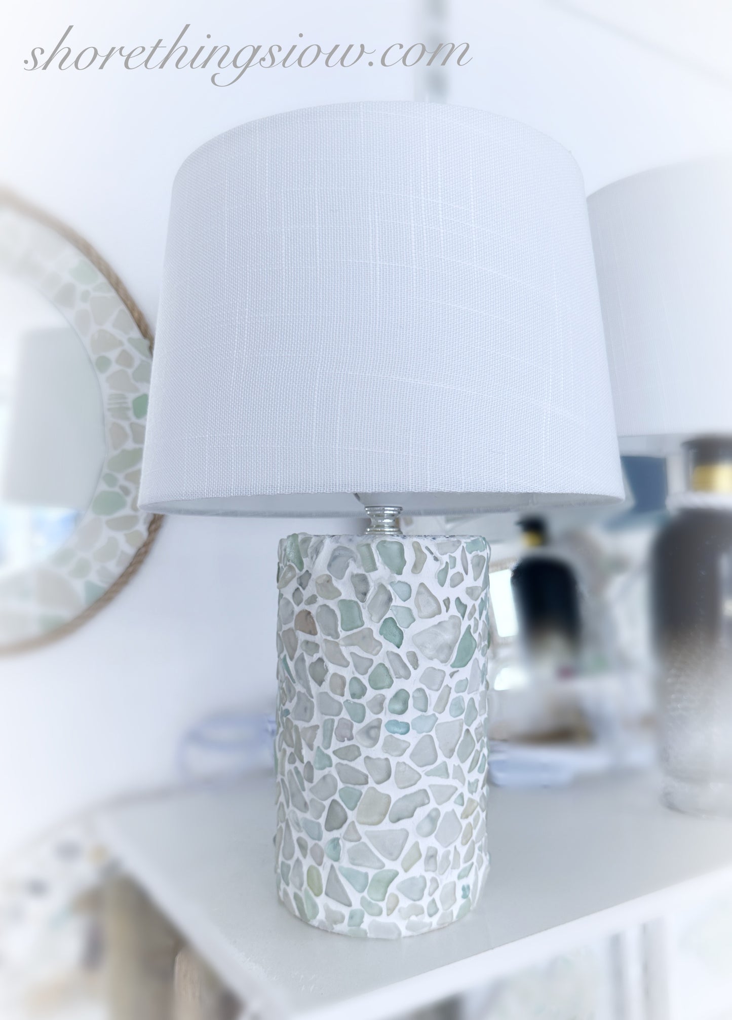 Sea Glass Table Lamp