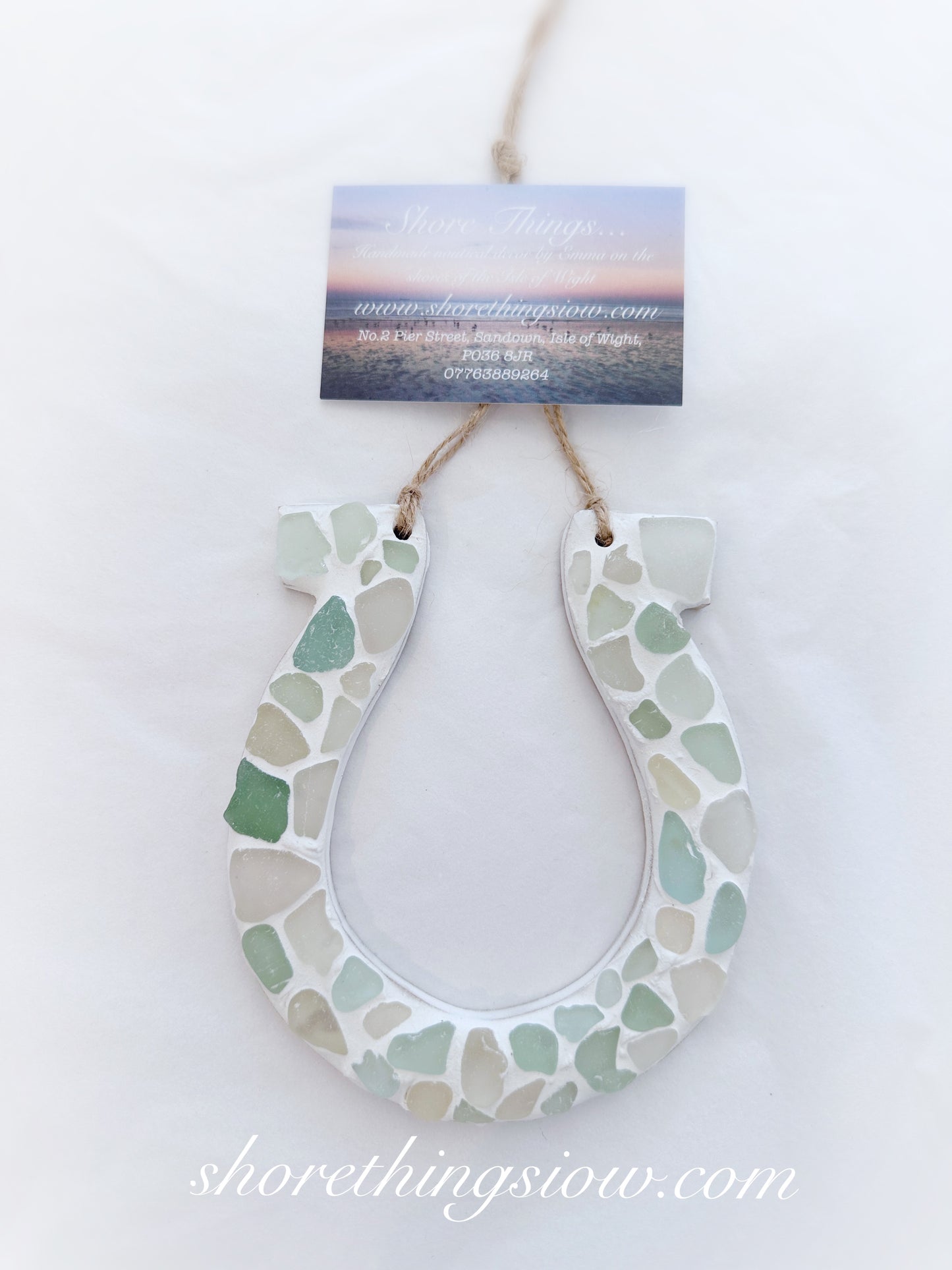 Sea Glass Horseshoe