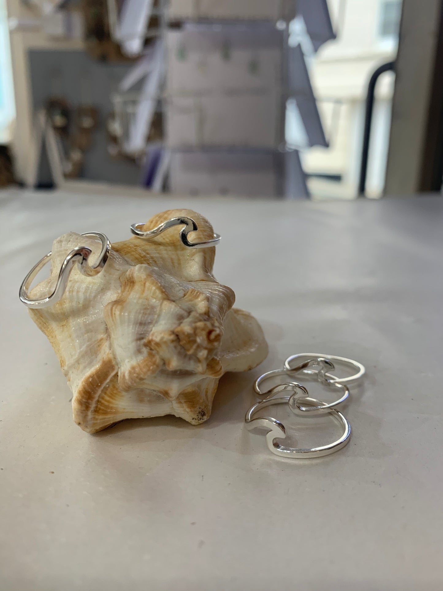 Wave Necklace .925 16”