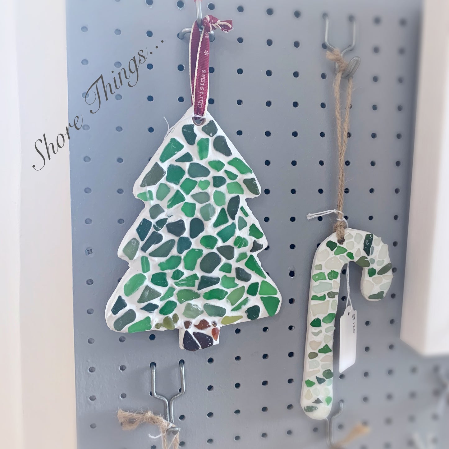 Sea Glass Christmas Tree