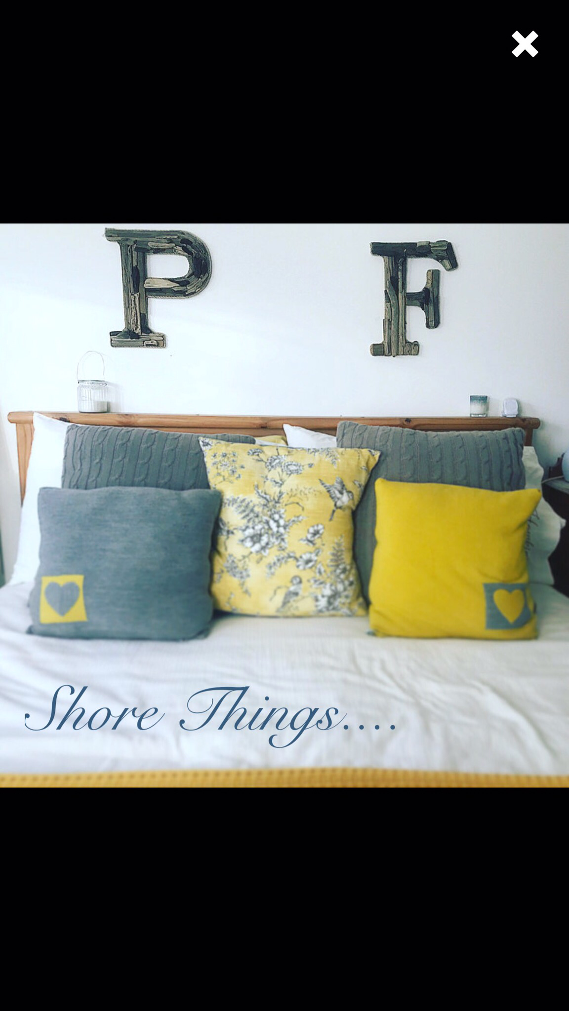 Driftwood Letter 30cm