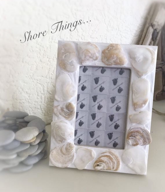 Oyster Shell Photo Frame