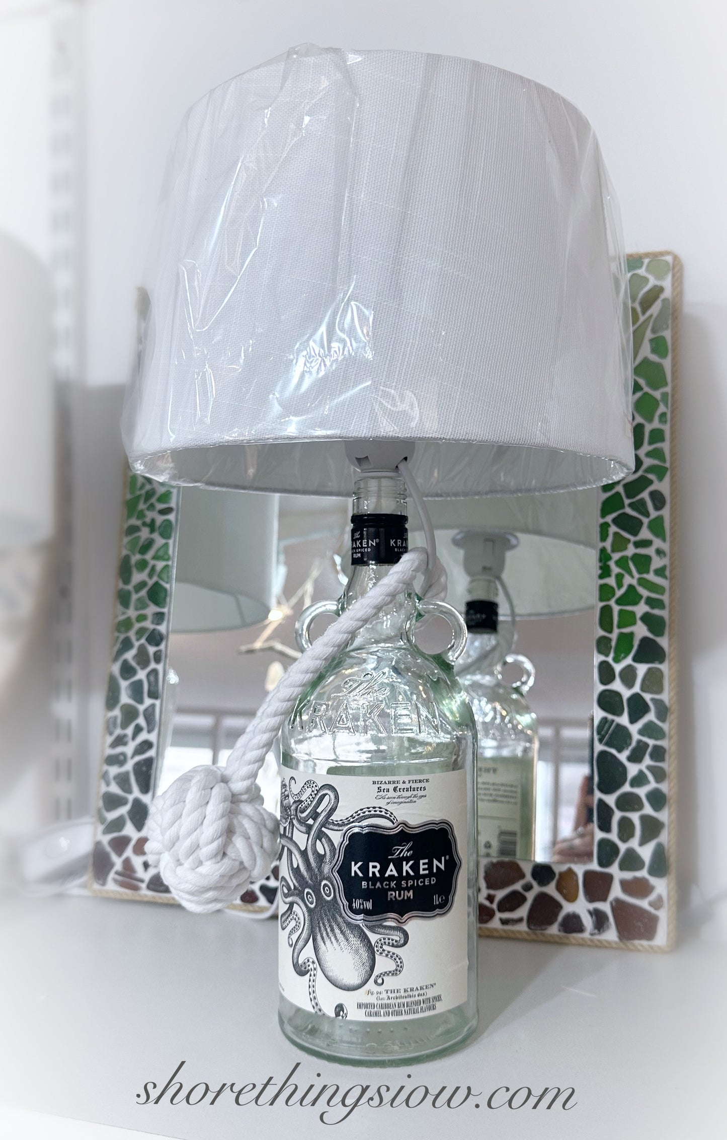 Kraken Bottle Lamp