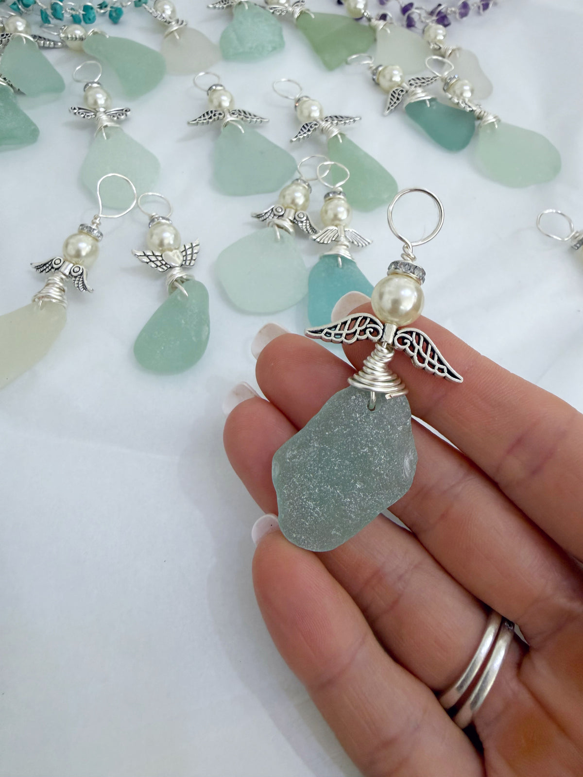 Sea Glass Angel