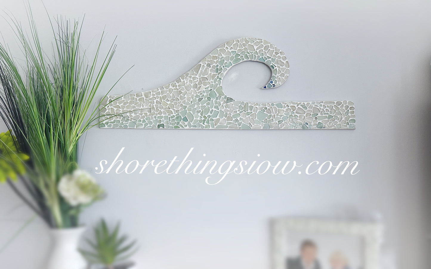 Sea Glass Wave Wall Art