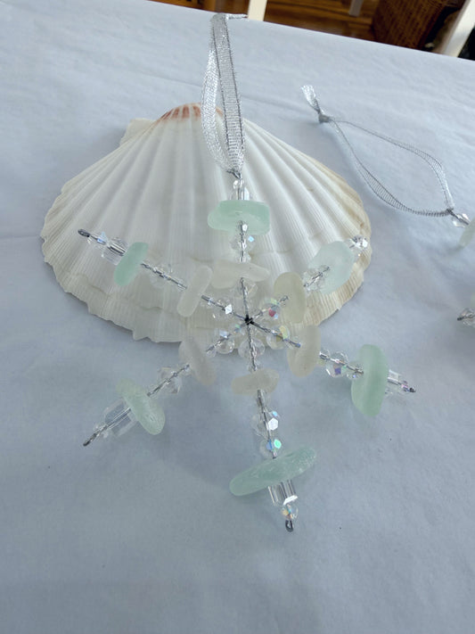 Sea Glass Snowflake