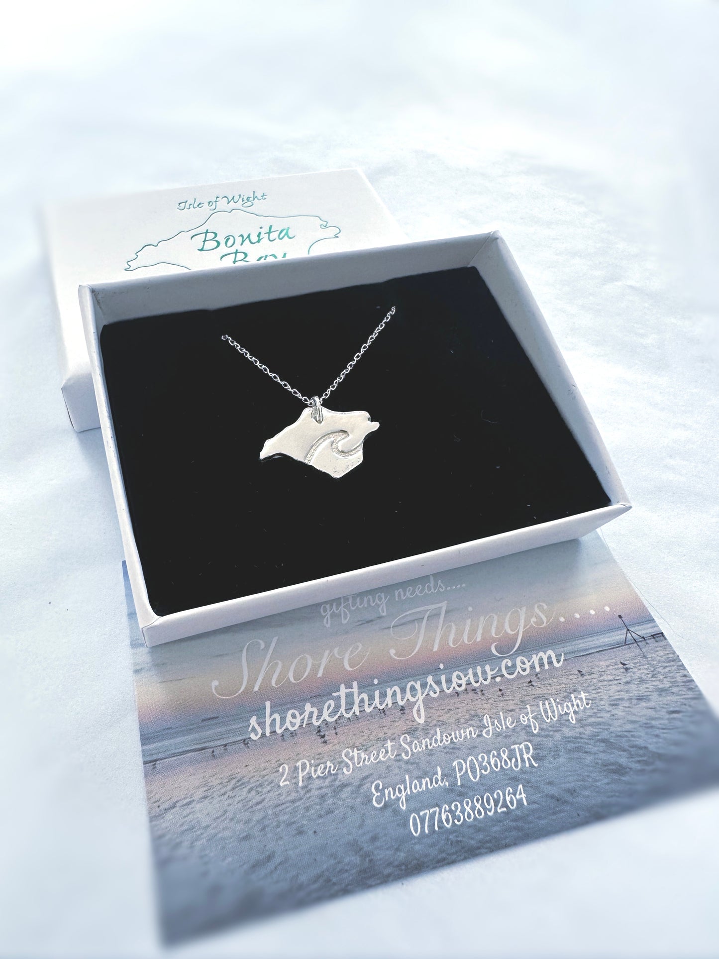 Isle of Wight silver necklace