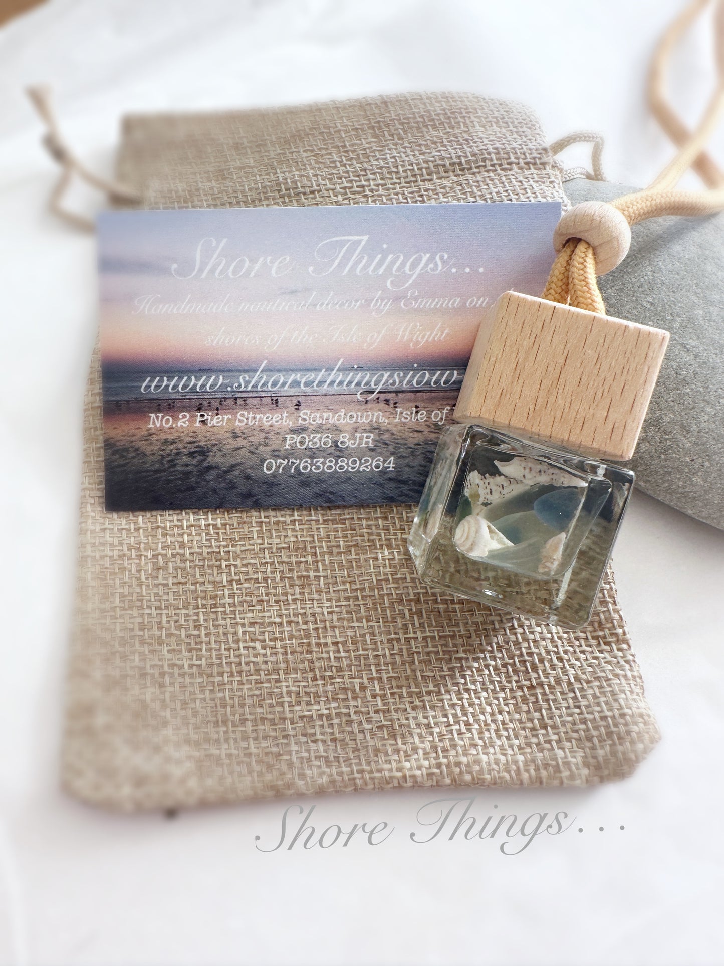 Sea Glass & Shell Diffuser