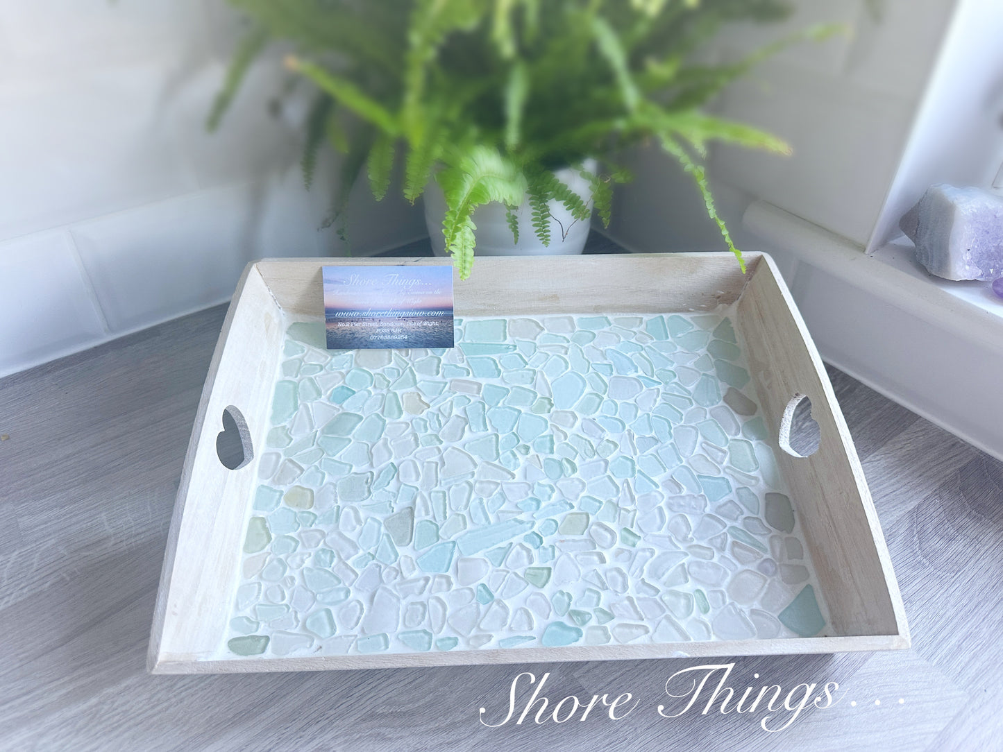 Sea Glass Tray