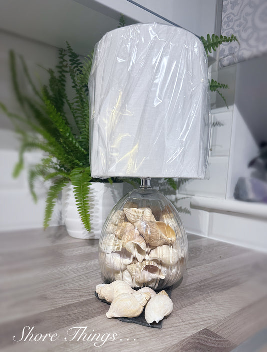 Sea Shell Lamp with Shade