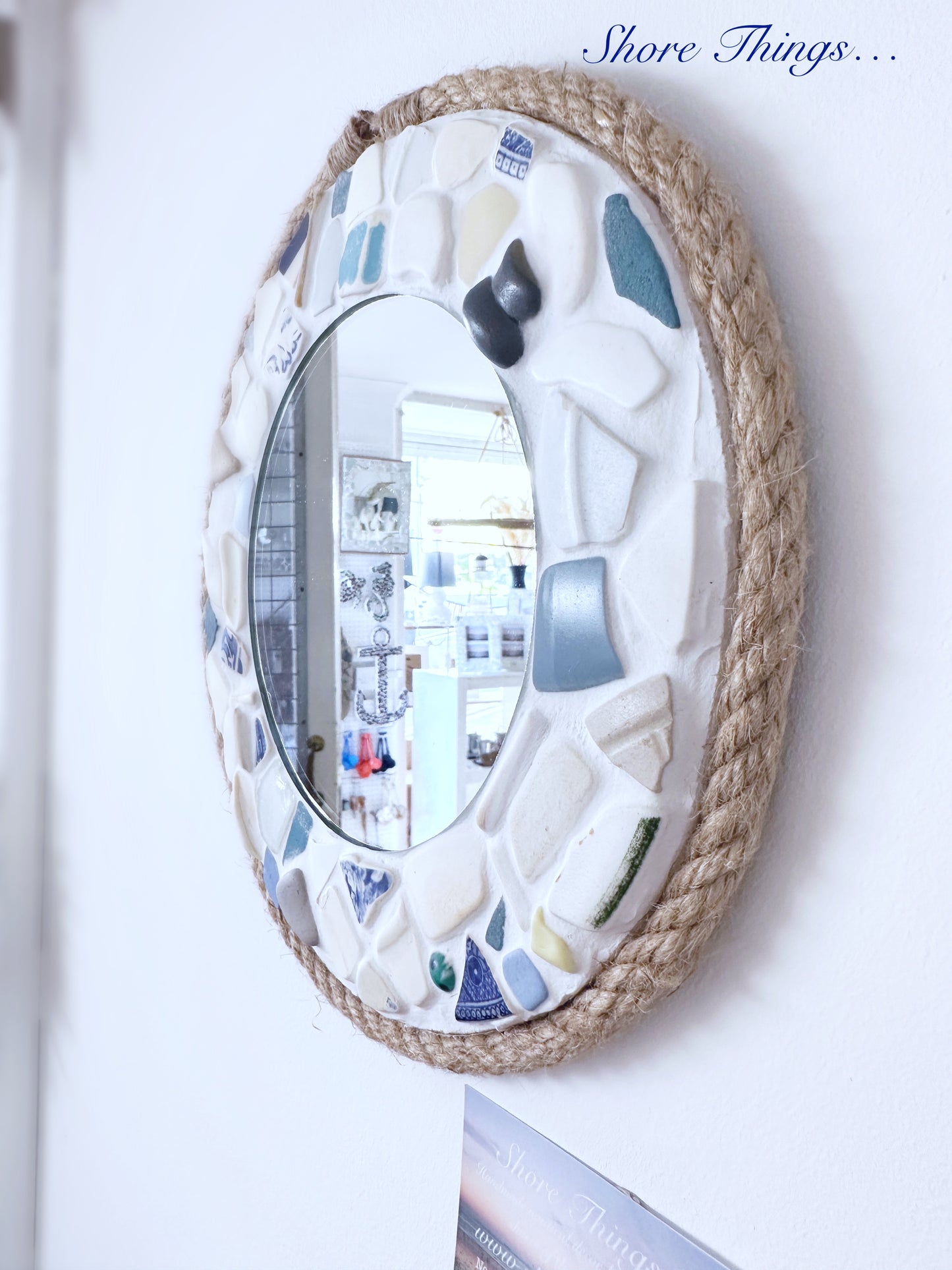 Sea Pottery Mirror