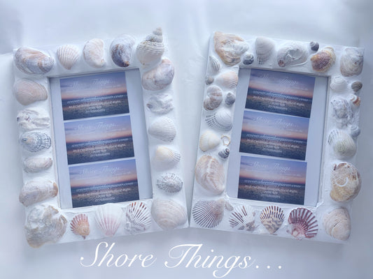 Sea Shell Mix Photo Frame 7x5”