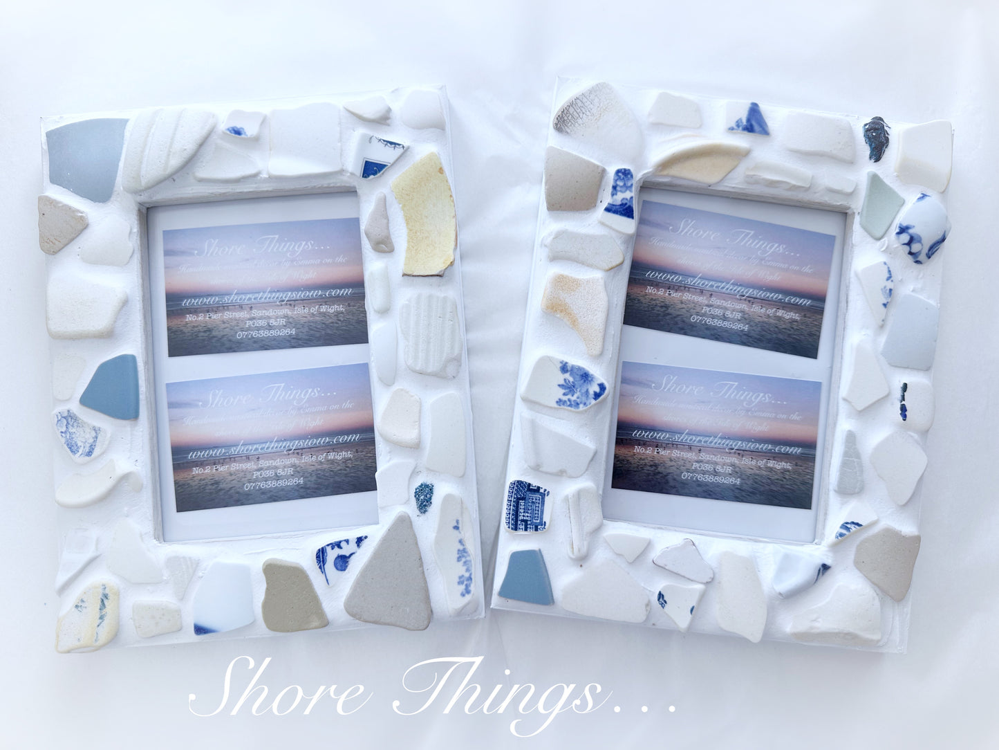 Sea Pottery photo frame 6x4”
