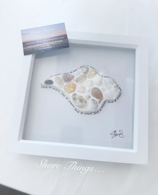 Isle of Wight box frame Sea Shell