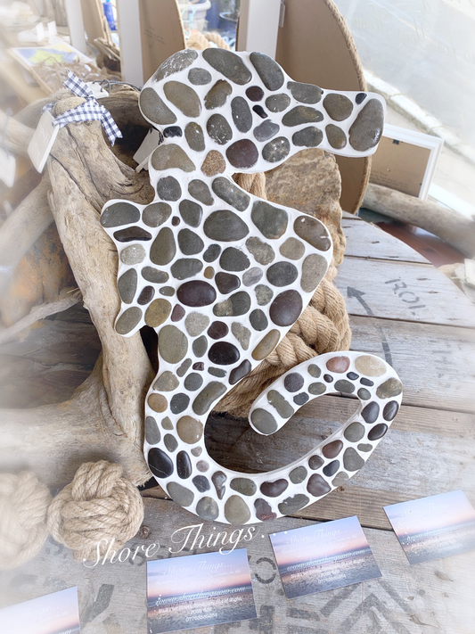 Pebble Seahorse 35cm