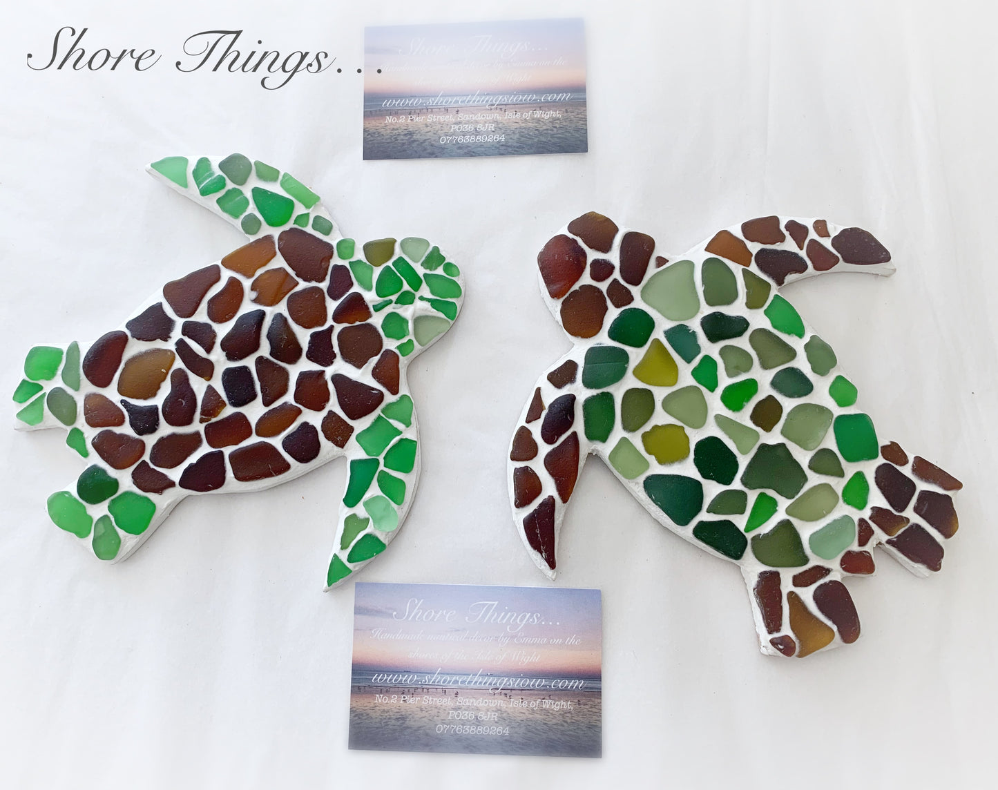 Sea Glass Turtle small