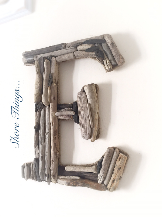 Driftwood Letter 30cm