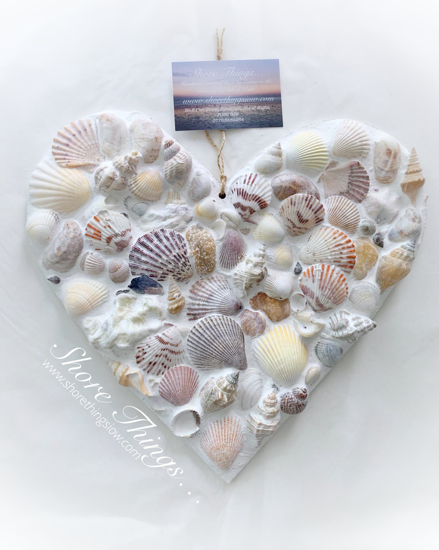 Sea Shell Heart 30cm
